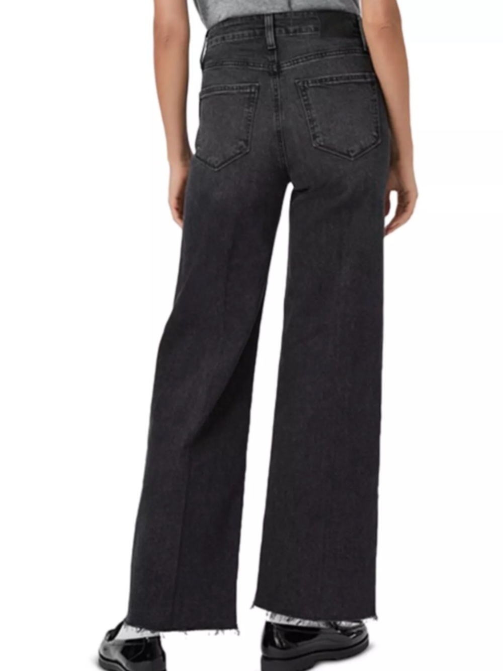 Paige Anessa High Rise Wide Leg Jeans